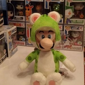 Mario Bros. Neco cat luigi